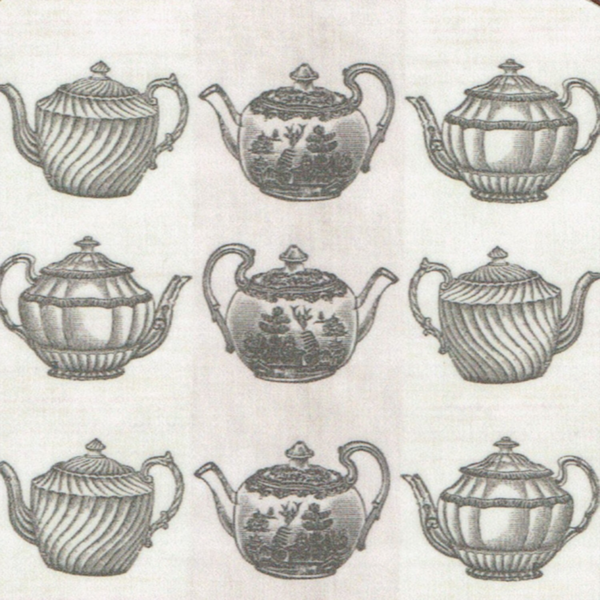Untersetzer Antique teapots Antike Teekannen