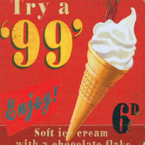 Untersetzer Ice Cream 99