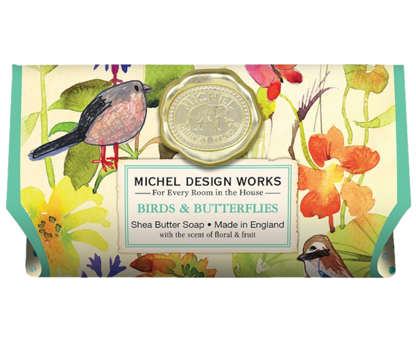 Seife 245 g BIRDS & BUTTERFLIES von Michel Design Works
