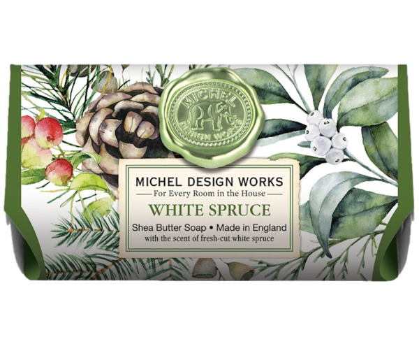 Seife 245 g CHRISTMAS WHITE SPRUCE von Michel Design Works
