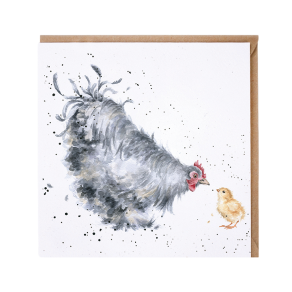 Karte Tiere HENNE Mother Hen von Wrendale Designs aus England