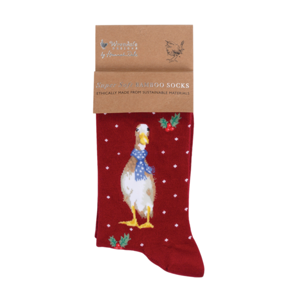 Socken Christmas scarves - Wrendale Designs
